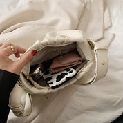 Holly | Stylish Ruched Handbag with Adjustable Handle