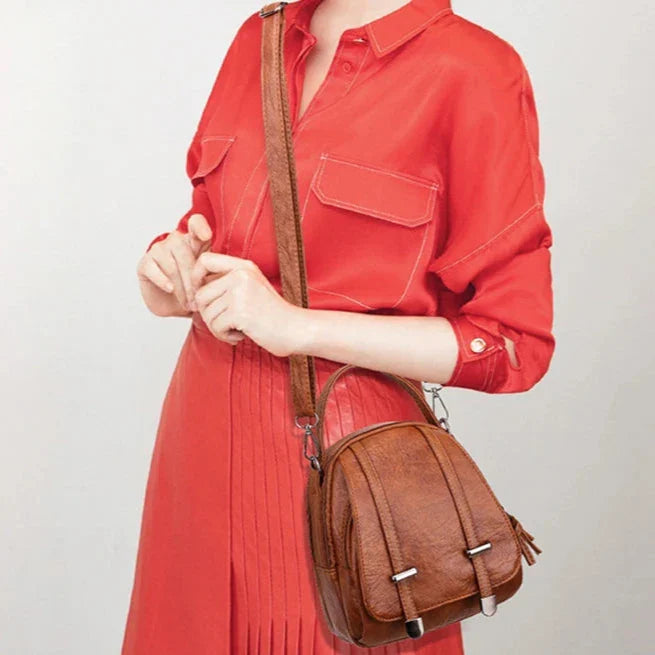 Olga | Stylish Mini Backpack – Trendy & Practical