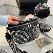 Emily | Stylish Rhinestone Crossbody and Waist Bag for Trendy Outfits