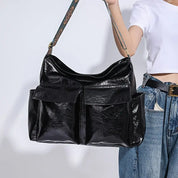 Covey | Retro Trendy Multi-Pocket Shoulder Bag