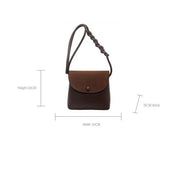 Elsa | Mini Crossbody Bag with Braided Strap Accent