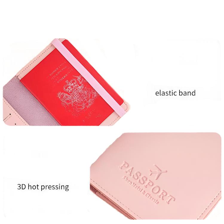 Linda | RFID-blocking Passport Card Holder Travel Wallet