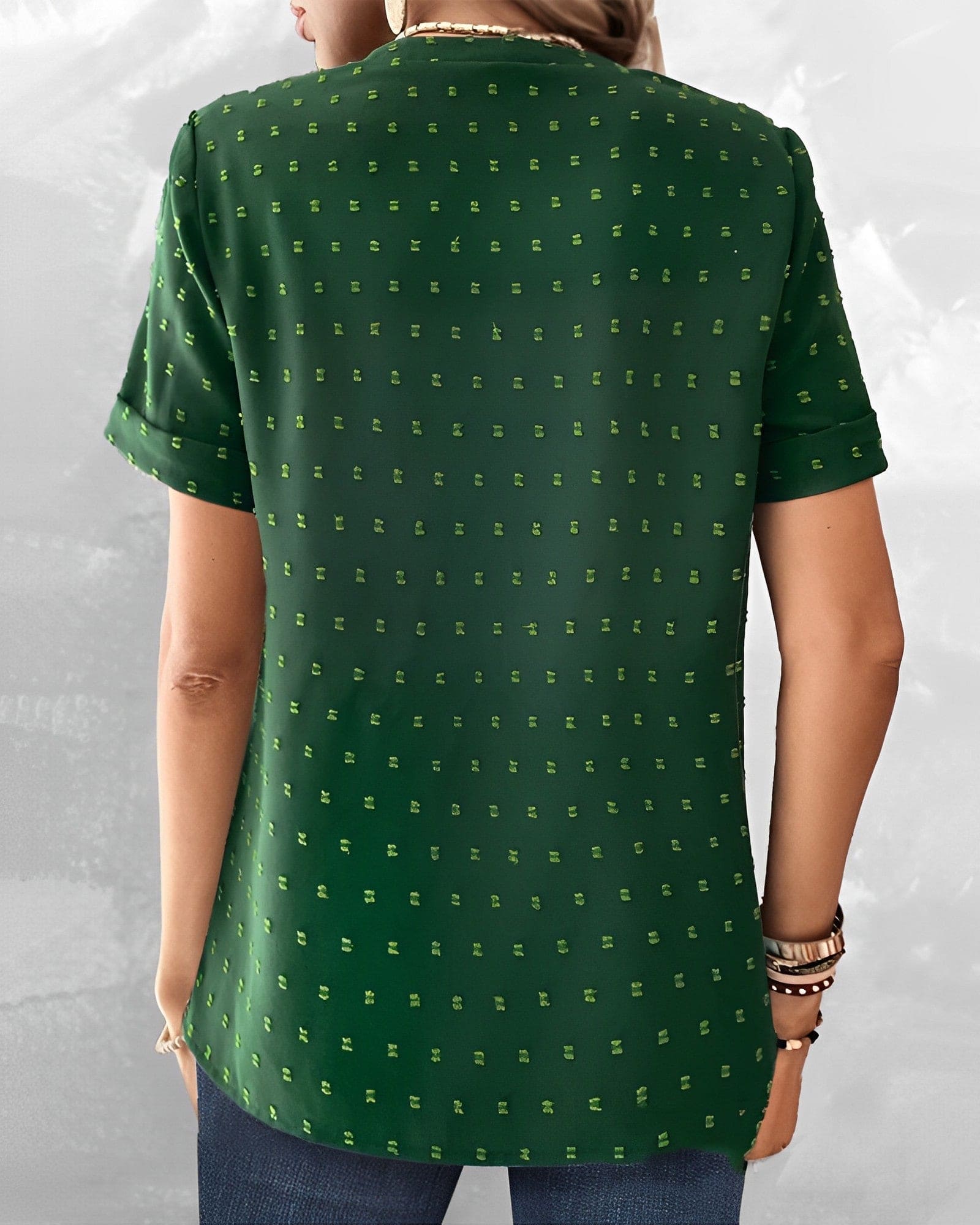 Shirt with V neck and buttons - Milou