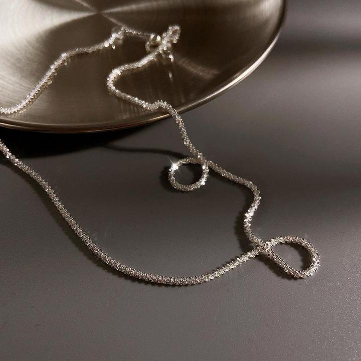 LunaCharm | Elegant Silver Starlight Necklace Set