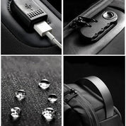 Cybil | Anti-Theft Crossbody Sling Bag with USB Charging Port
