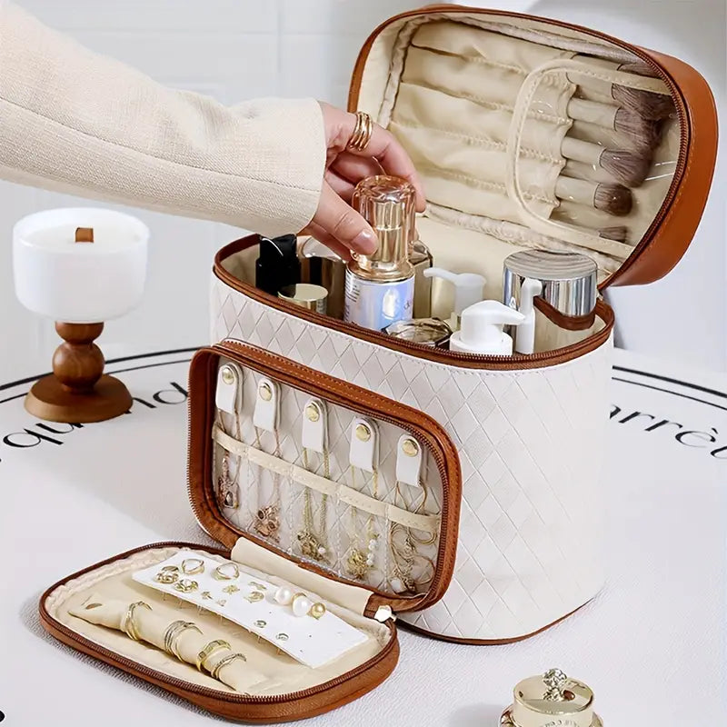 Rosalina | Stylish and Practical Well-Organized Travel Beauty Organizer