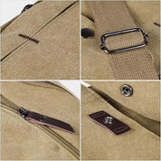 Eddie | Canvas Compact Crossbody Shoulder Bag