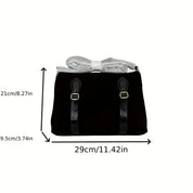 Linda | Retro  Functional Shoulder Bag for Everyday Adventures