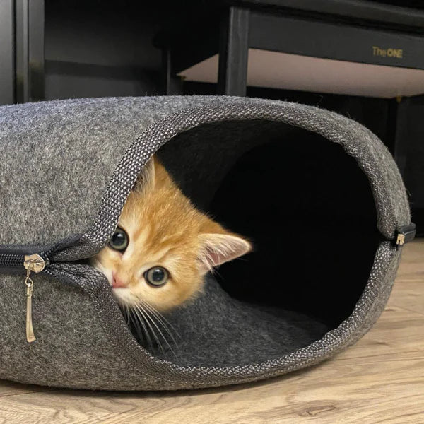 Luxury cat bed and playhouse - Whiskernest