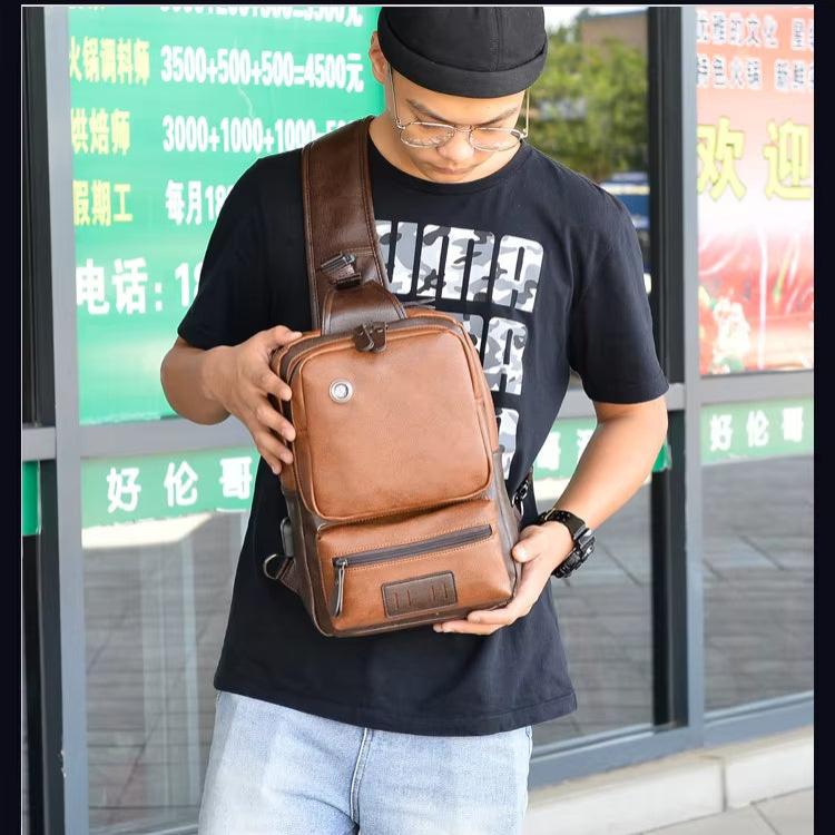 Henry | Stylish Multi-Compartment Sling Bag for Daily and Travel Use