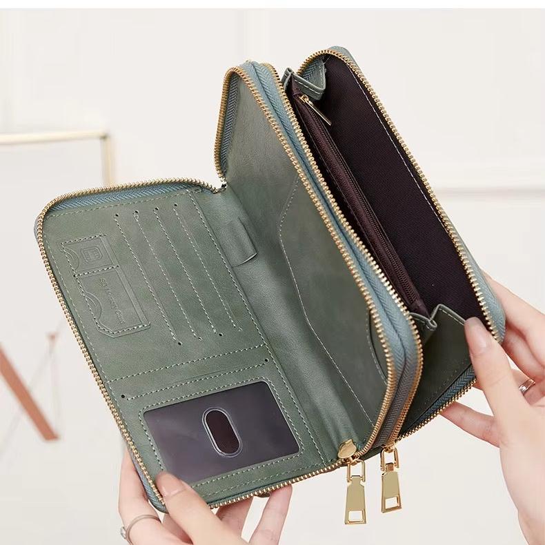 Valery | RFID-blocking passport holder with shoulder strap