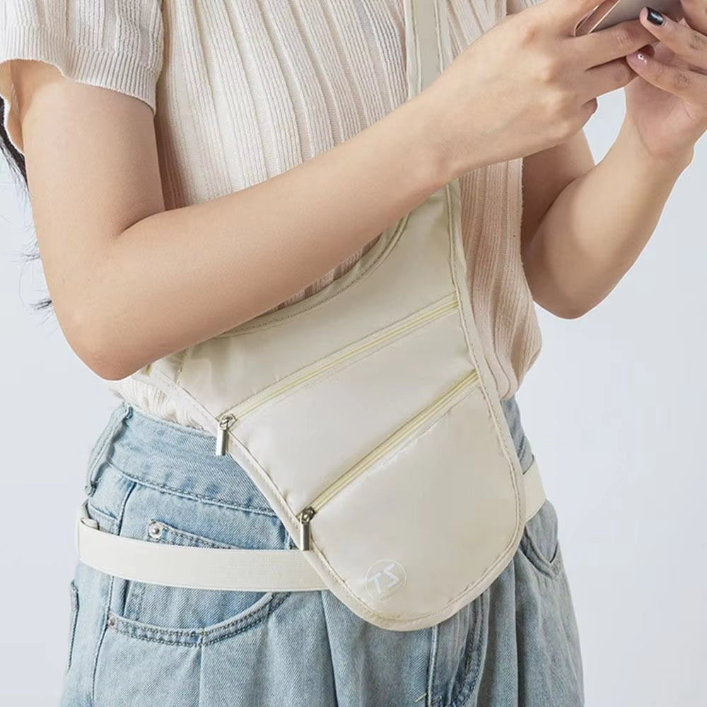 Andrea | Stylish Crossbody Waist Bag with Multiple Pockets