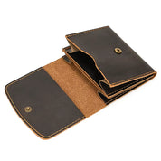 Lucas | Vintage Bifold Travel Bag made of Cowhide Leather with Snap Closure