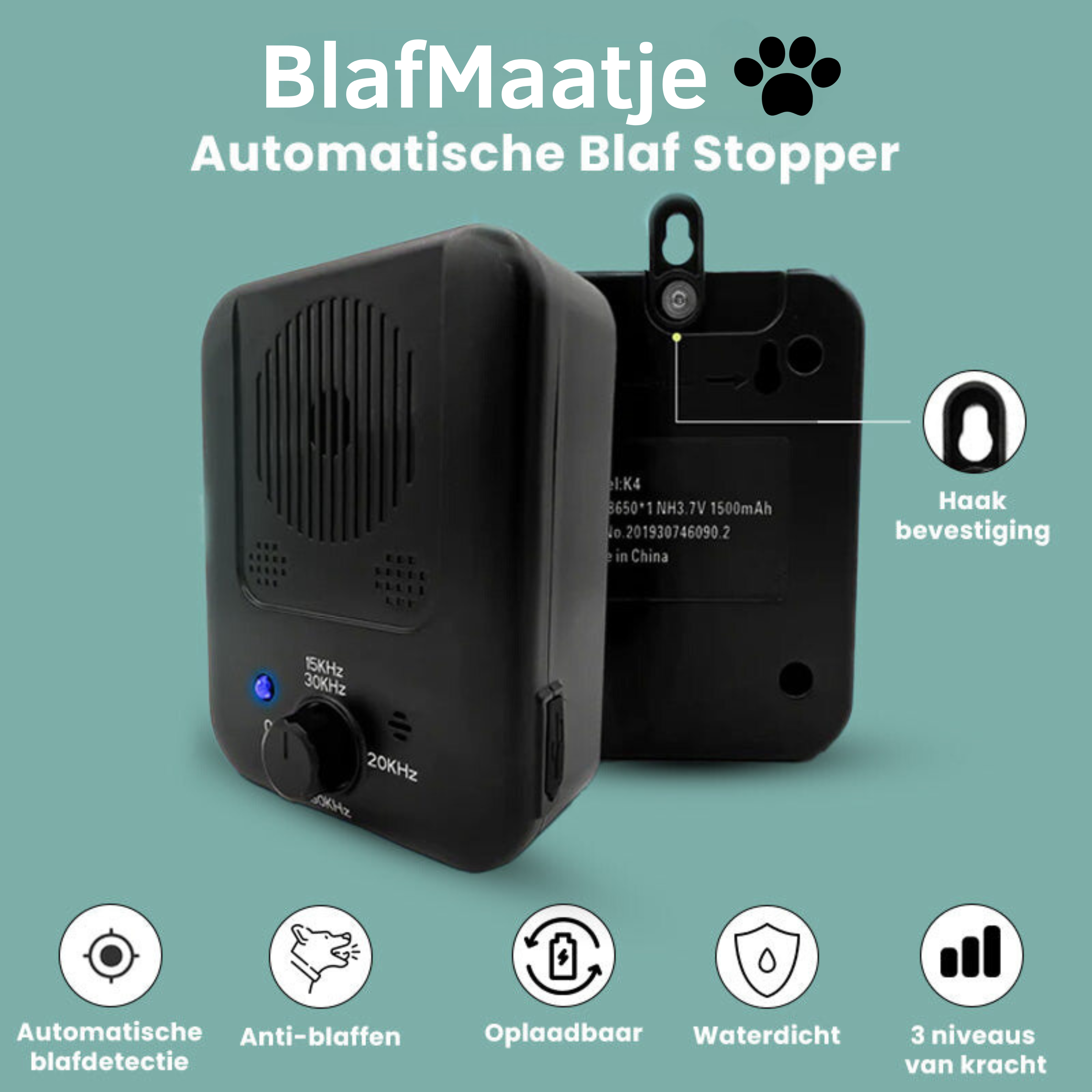 Automatic Bark Stopper - Woefbeheer