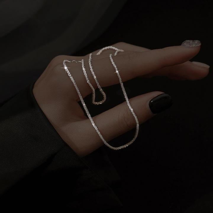 LunaCharm | Elegant Silver Starlight Necklace Set