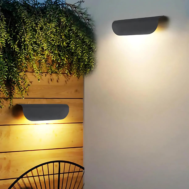Modern Waterproof Outdoor Wall Lamp - Energy-Efficient LED Exterior Wall Lights-2