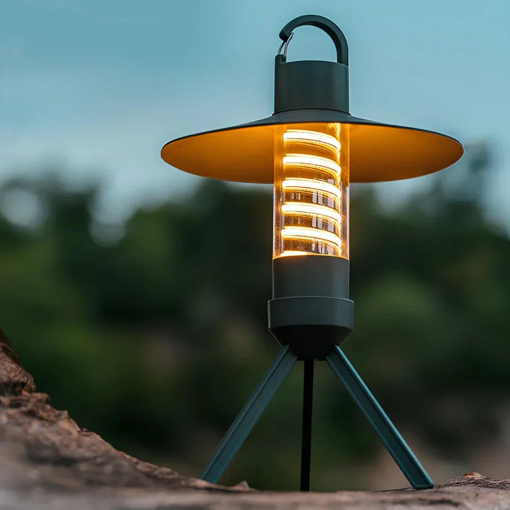Portable Outdoor LED Light - 12-Hour Battery Life, Waterproof & Adjustable Brightness-3
