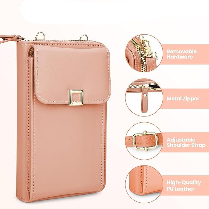 Minnie | Compact Crossbody Wallet Bag with Secure Closure