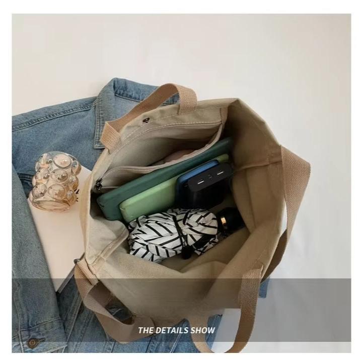 Sylvia | Everyday Essentials Carryall Canvass Bag
