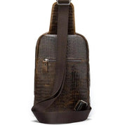 Joey | Croc-Embossed Sling Bag with Sleek and Compact Design