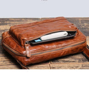 Joseph | Vintage Multi-Function Crossbody Bag with Secure Zippers