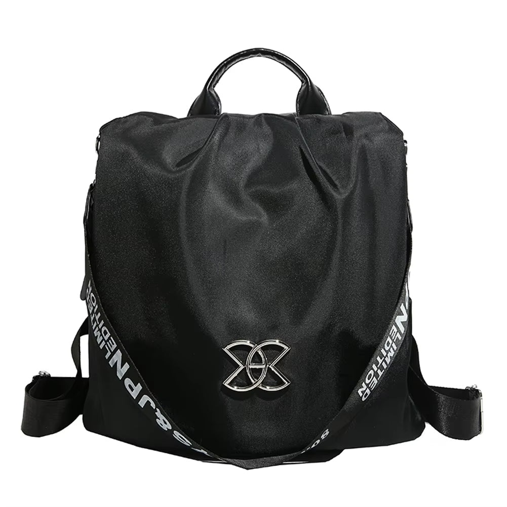 Olivia | Stylish Convertible Nylon Backpack for Everyday Use