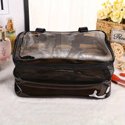 Clare | Clear and Practical Cosmetic Bag with Double Compartment