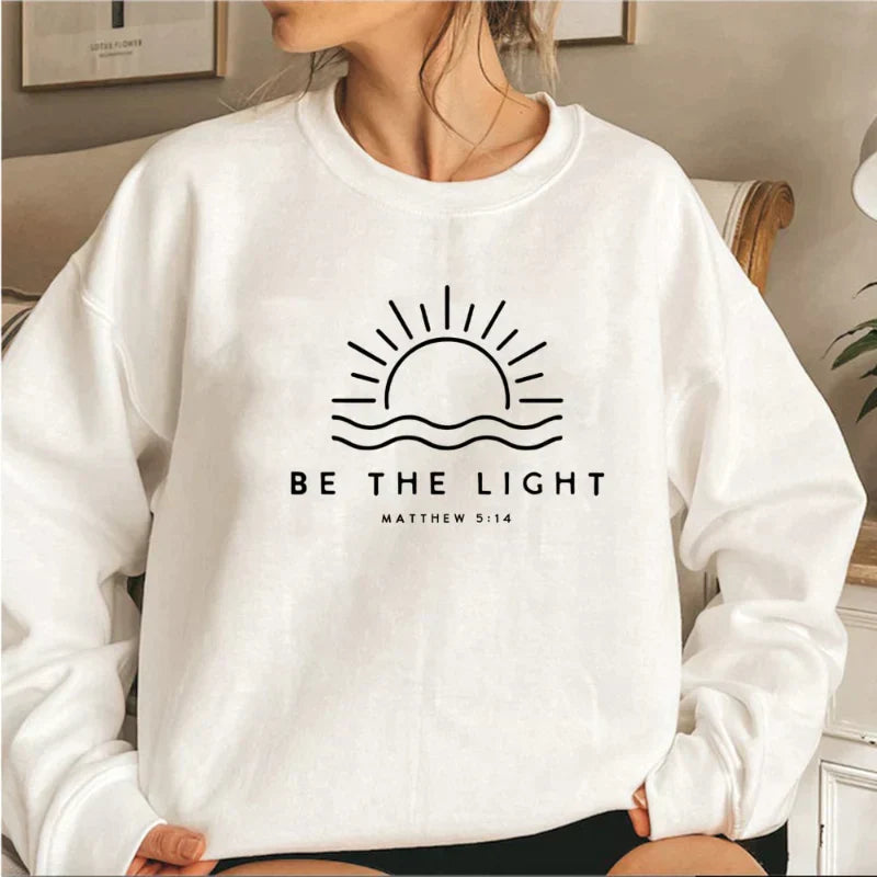 Emma | "Be The Light" sweatshirt