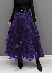 Lauren | Black Polka Dot Skirt