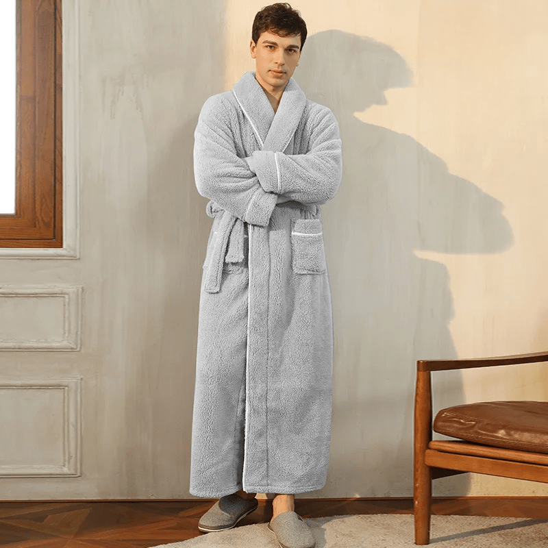 Dean | Unisex Warm & Fluffy Fleece Robe