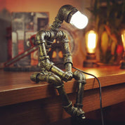 MoonBeam | Artistic Industrial Pipe Desk Lighting