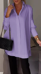 Amy | Sophisticated Lapel Shirt for Women