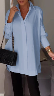Amy | Sophisticated Lapel Shirt for Women