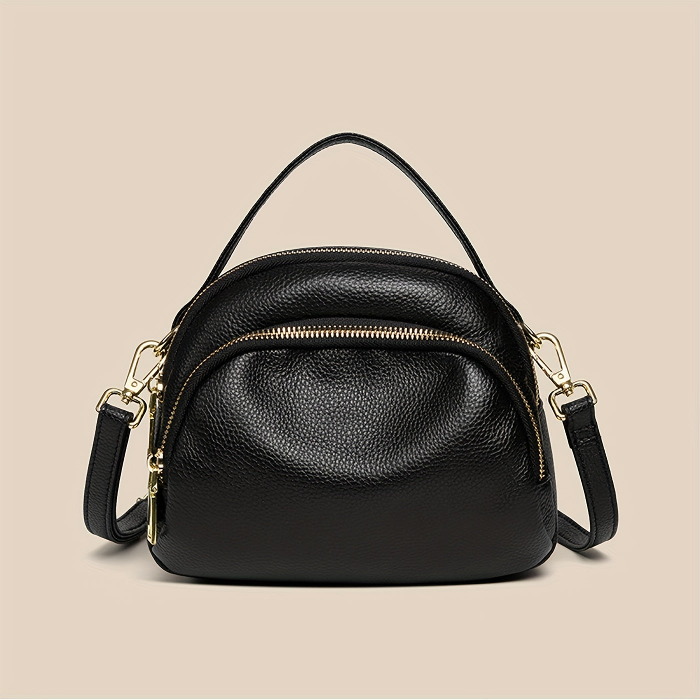 Sabrina | Compact and Elegant Handbag with Dual Carry Options