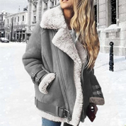 Lizard | Ladies oversized warm jacket | winter-3
