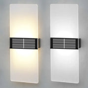 Solar Garden Lights - Modern Weather-Resistant Outdoor Wall Lamp-6