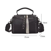 Anya | Elegant Shoulder Bag with Studded Details and Stylish Accents