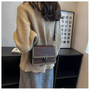 Maura | Elegant Square Crossbody Bag with Decorative Strap