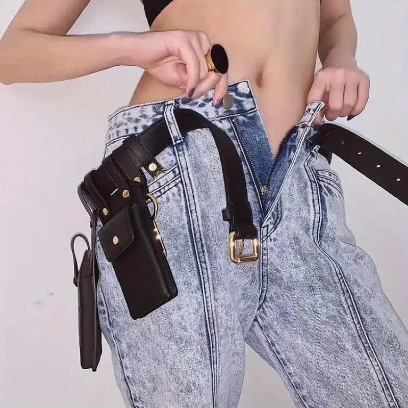 Lizzy | Versatile Dual Pocket Belt Bag for Convenient Storage