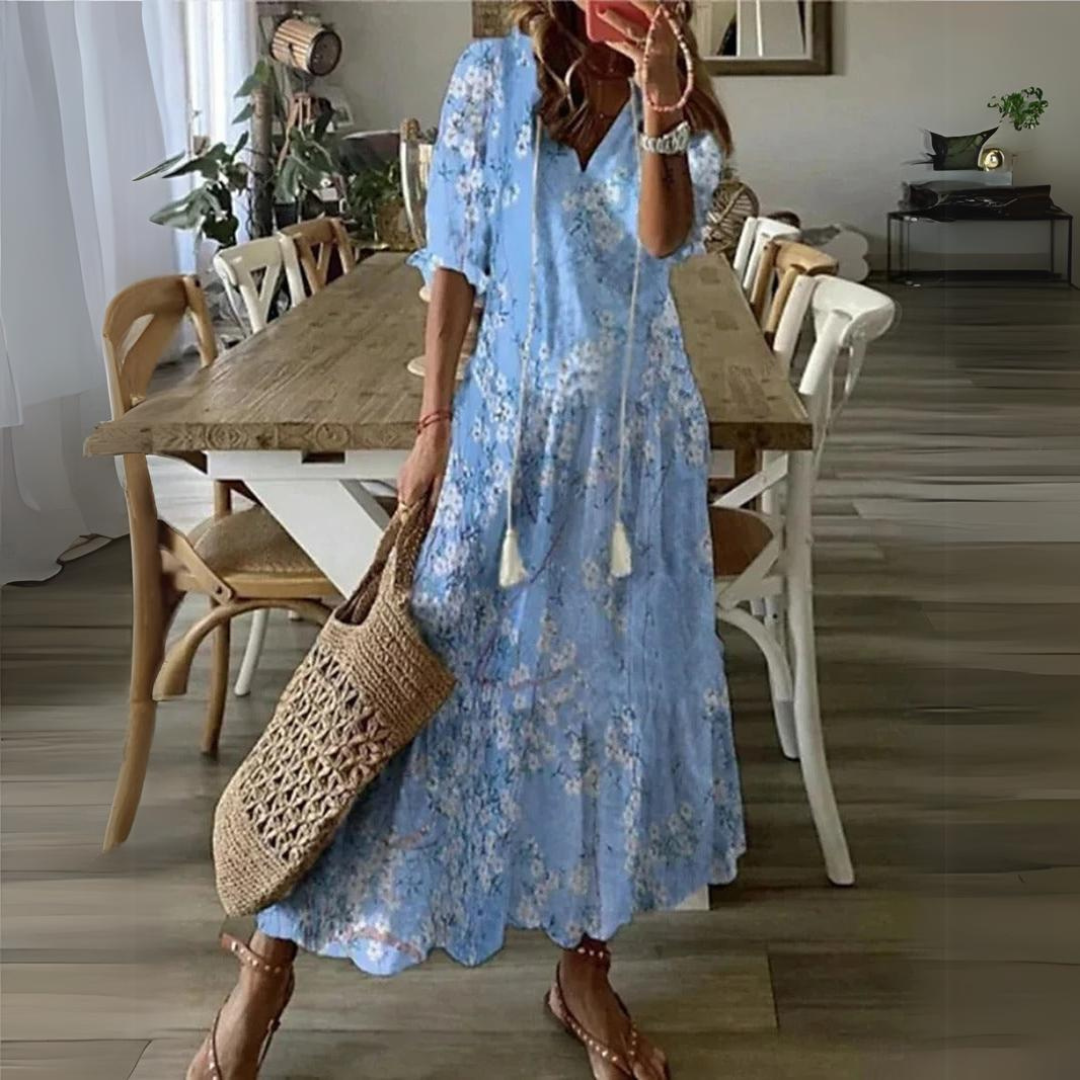 Ana | Maxi Dress Flowerprint