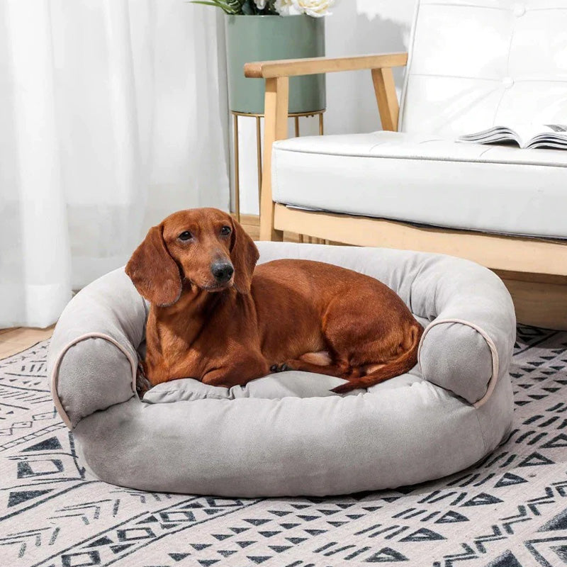 Orthopedic dog bank with soft filling - Calmpaw Sofa