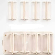 Luzille | Foldable Cosmetic Bag with Multiple Compartments for Hanging