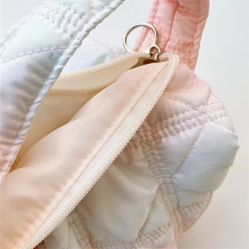 Lilia | Stylish and Compact Quilted Cosmetic Bag