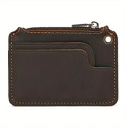 Dani | Vintage Genuine Leather Travel Bag with Coin Pocket