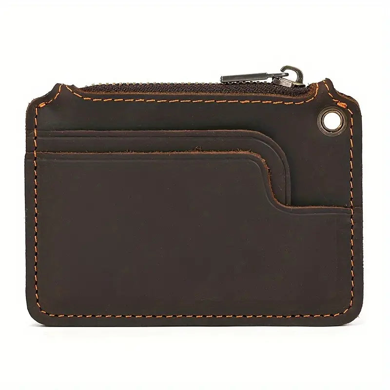 Dani | Vintage Genuine Leather Travel Bag with Coin Pocket