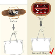 Kimber | Felt Insert Cosmetic Makeup Bag Travel Organizer