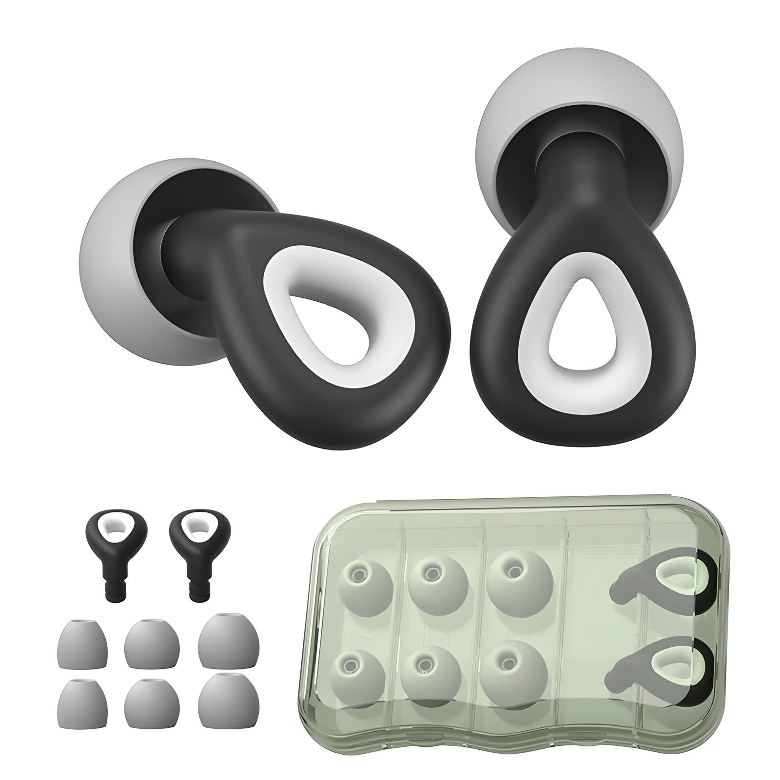 Set of earrings for Silenzux Sound Dimance Travel | Small peace and comfort during the journey-2