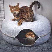 Luxury cat bed and playhouse - Whiskernest