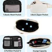 Chad | All-Purpose Crossbody and Waist Bag for Active Lifestyle