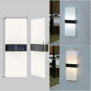 Solar Garden Lights - Modern Weather-Resistant Outdoor Wall Lamp-4